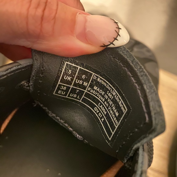 Dr. Martens 1461 Distorted Leopard Oxfords - Picture 9 of 9